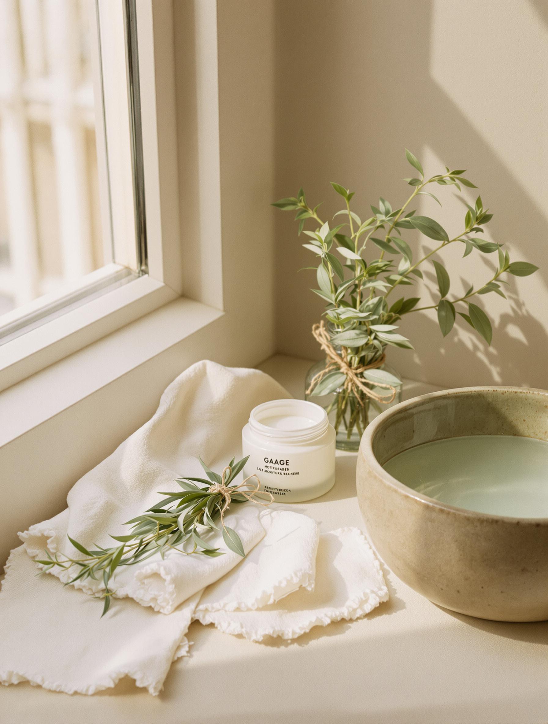 Personalised skincare ritual at Serensea